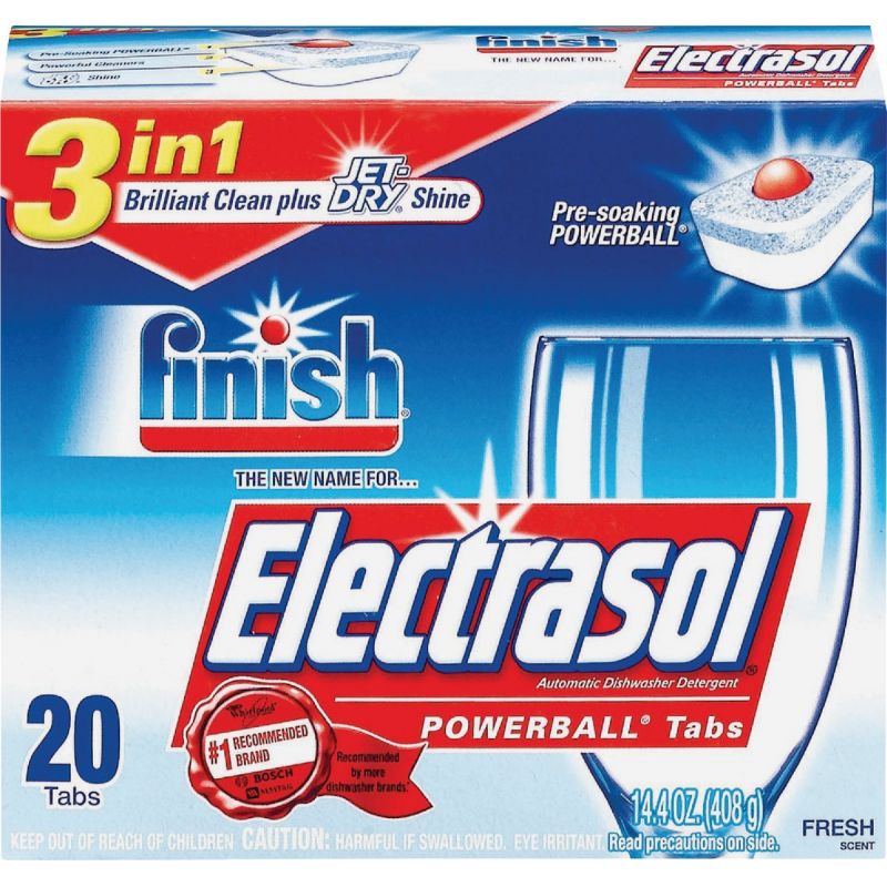 Finish Dishwasher Detergent Tabs With Jet Dry