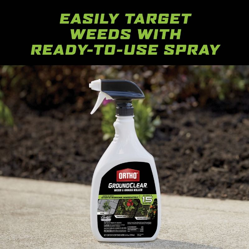 Ortho GroundClear Weed &amp; Grass Killer 24 Oz., Trigger Spray