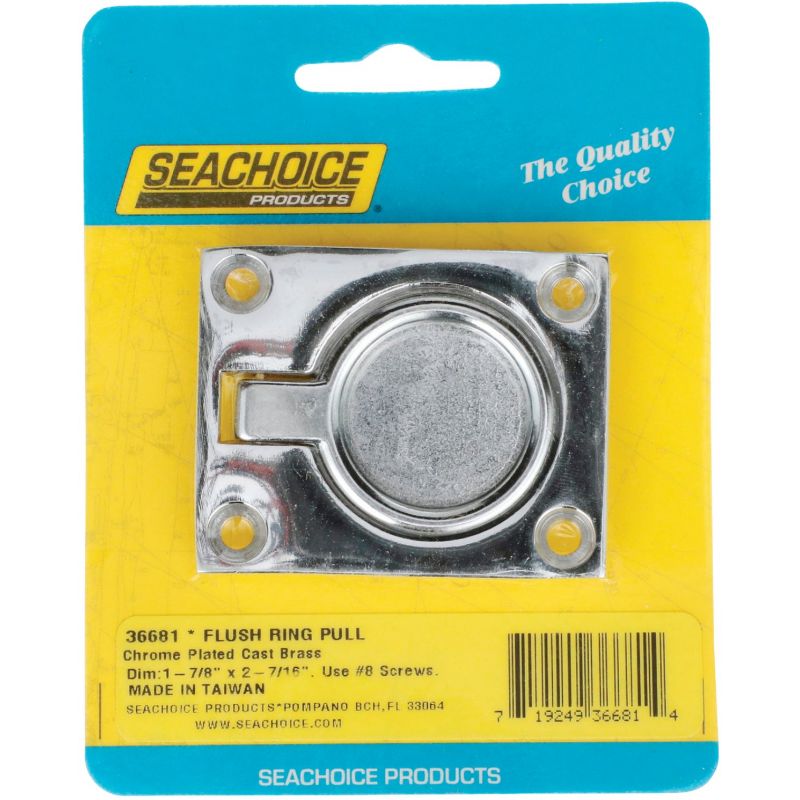 Seachoice Flush Ring Pull 1-7/8 In. X 2-1/2 In.