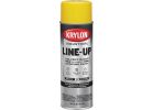 Krylon Professional Solvent-Based Striping Paint Highway Yellow, 18 Oz.