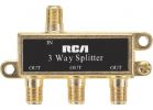 RCA 3-Way Coaxial Splitter