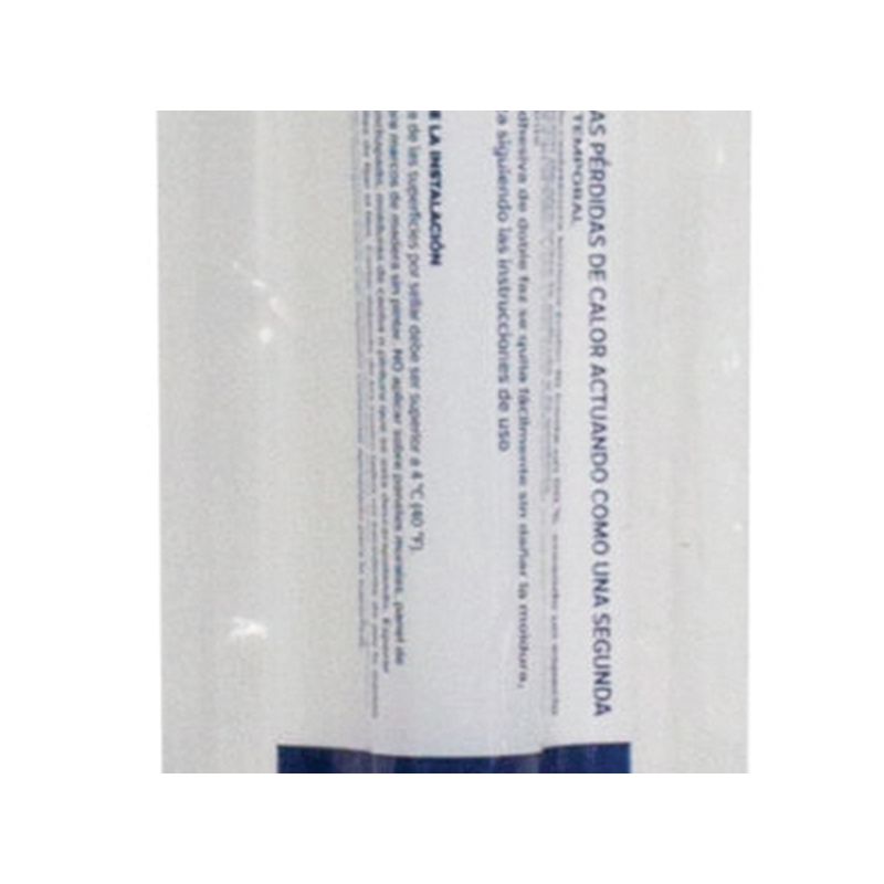 Climaloc CI12295 Insulating Shrink Film, 84 in W, 0.6 mil Thick, 25 ft L, Vinyl, Clear Clear