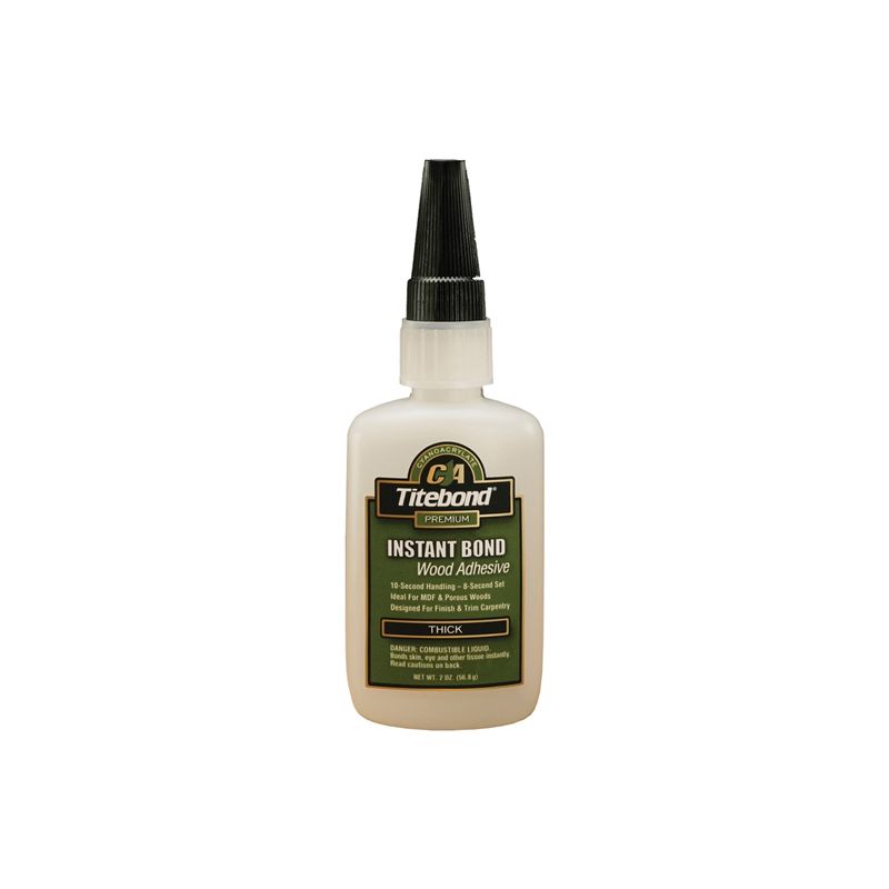Titebond 6221 Wood Glue, Clear, 2 oz Bottle Clear