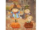 Alpine Harvest Scarecrow Holiday Garden Stake (Pack of 8)