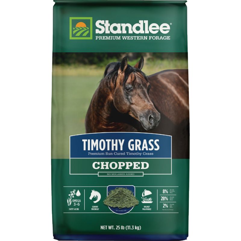 Standlee Premium Western Forage Chopped Timothy Grass 25 Lb.