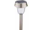 Outdoor Expressions 3 In. Dia. Mini Path Light Stainless Steel (Pack of 12)