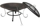 Outdoor Expressions 30 In. Steel Fire Pit Antique Bronze