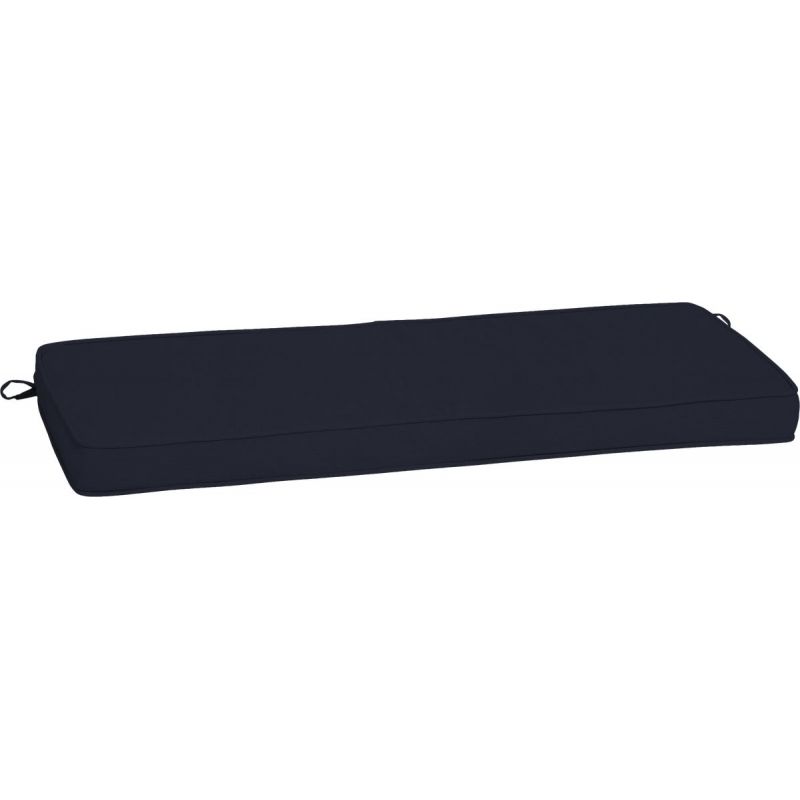 Arden Selections ProFoam Bench Cushion Classic Navy Blue (Pack of 3)