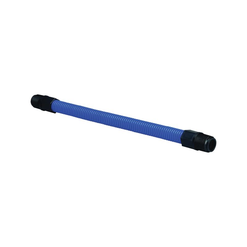 Orbit Multi-Flex 37321 Sprinkler Riser, 1/2 in Connection, 18 in L, Swivel, Black/Blue Black/Blue