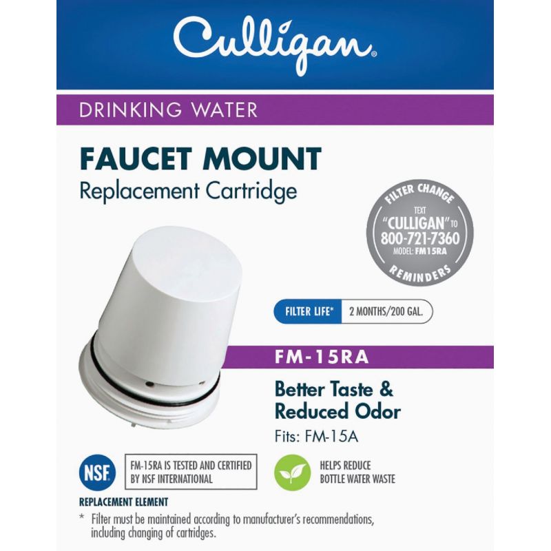 Culligan Faucet Mount Water Filter Cartridge