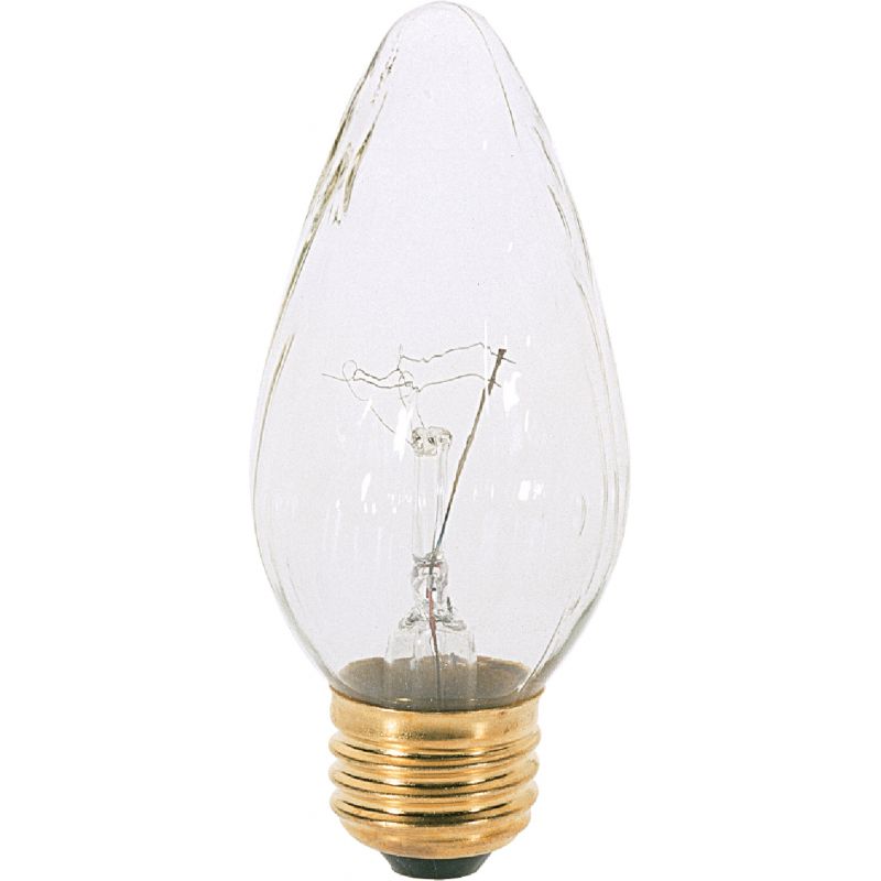 Satco 40W Clear F15 Incandescent Decorative Light Bulb