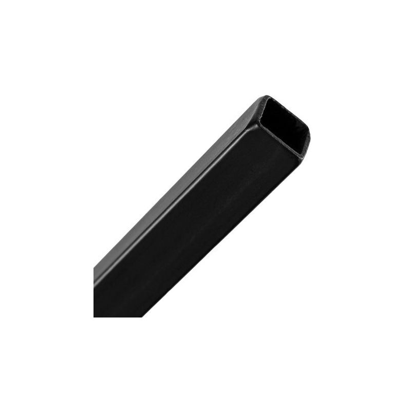 Nuvo Iron SQI2B Double Basket Stair Baluster, 44 in H, 1/2 in W, Square, Steel, Black, Powder-Coated/Semi-Matte Black