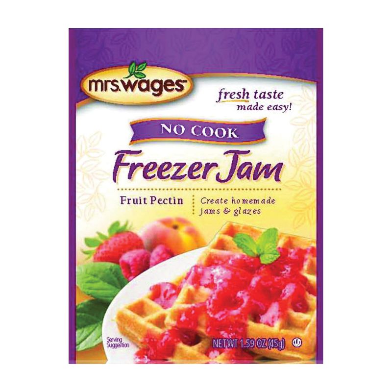 Mrs. Wages W599-H3425 Freezer Jam Fruit Pectin, 1.59 oz Pouch (Pack of 12)