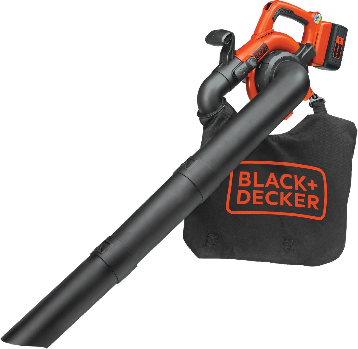 Black & Decker 12 Amp Blower/Vacuum/Mulcher - 230 mph Air Speed - AC Supply