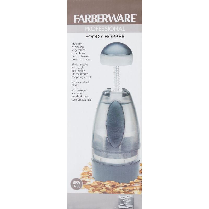 Farberware 4 Cup Food Processor with Stainless Steel Blade 