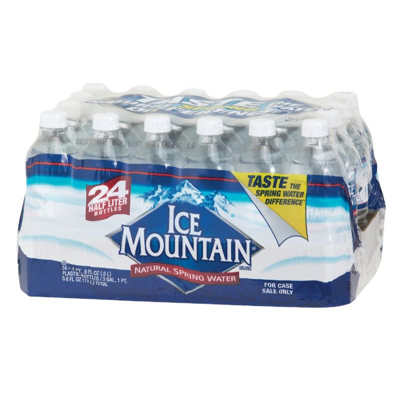 Ice Mountain 0.5 Liter Bottled Spring Water 0.5 Liter