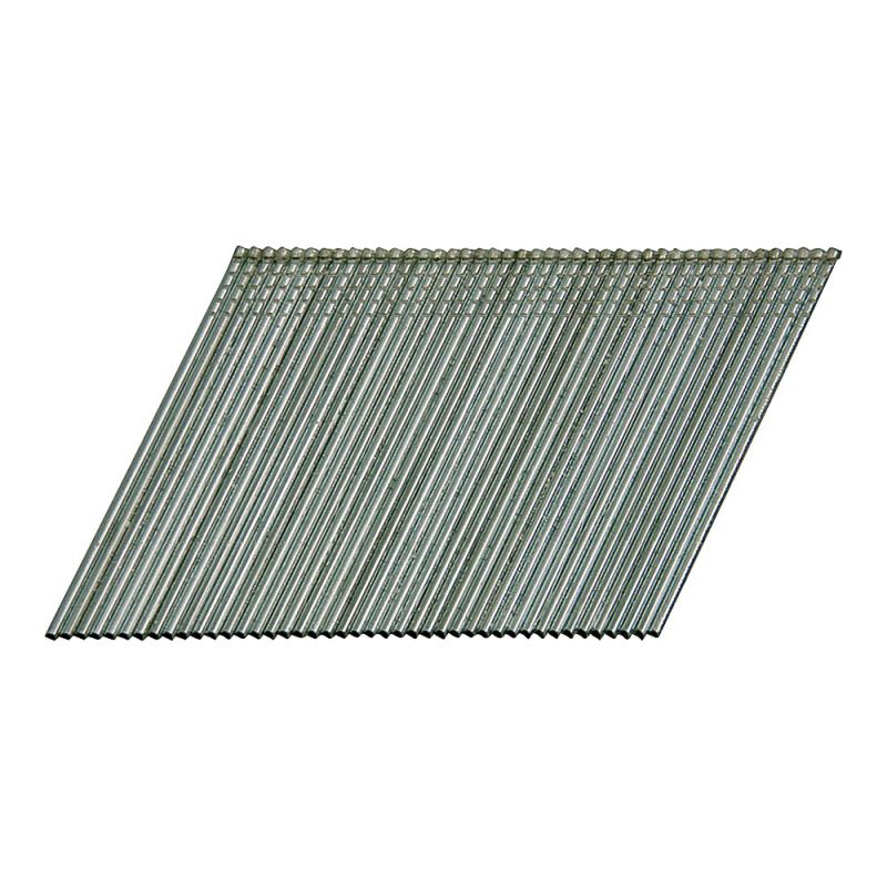 Bostitch FN1520 Finish Nail, 1-1/4 in L, 15 Gauge, Galvanized Steel, Coated, Round Head, Smooth Shank