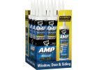 DAP AMP Window, Door &amp; Siding Polymer Sealant White, 9 Oz.