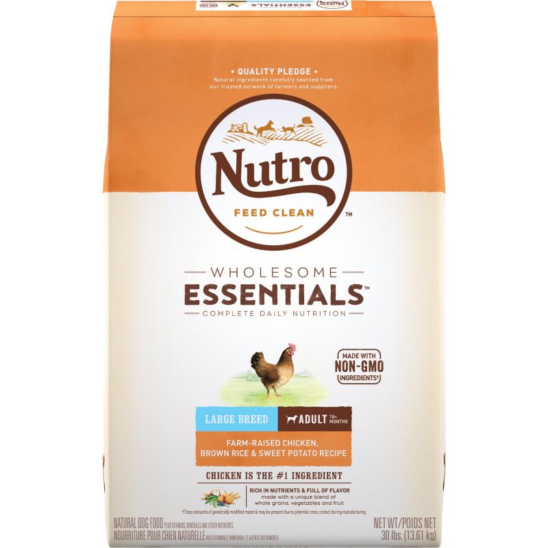 Nutro Wholesome Essentials Large Breed Adult Dry Dog Food 30 Lb.