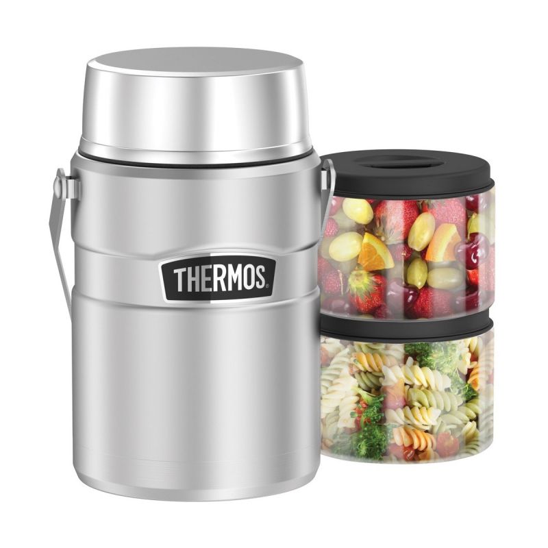 Thermos 24 oz. Stainless King Vacuum Insulated Stainless Steel Food Jar -  Blue