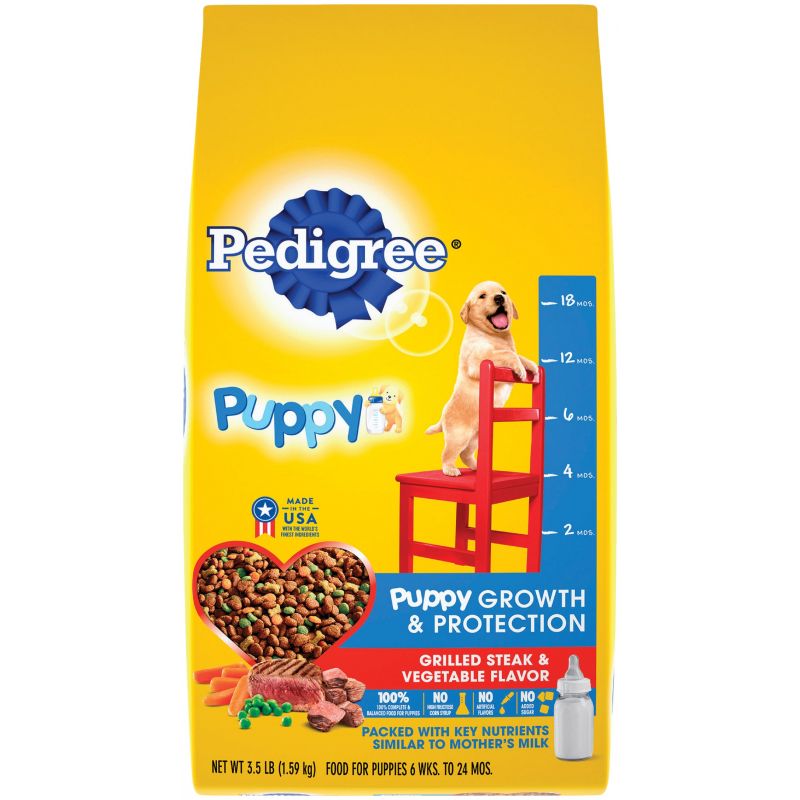 Pedigree Dry Puppy Food 3.5 Lb.