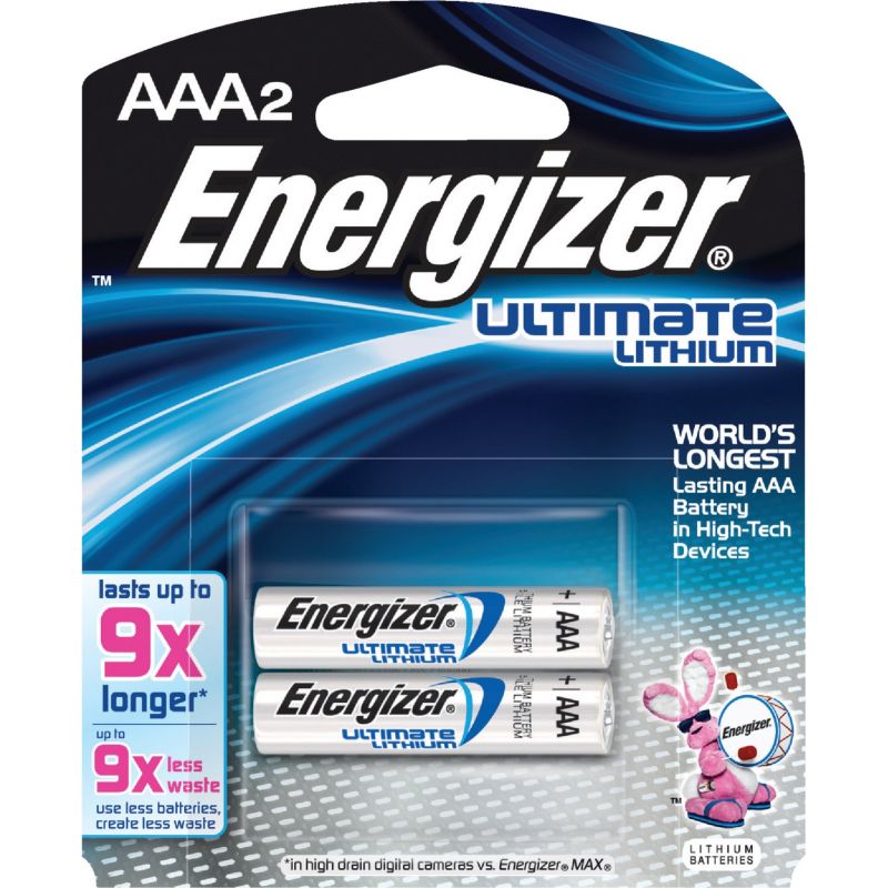 Energizer AAA Ultimate Lithium Battery 1250 MAh