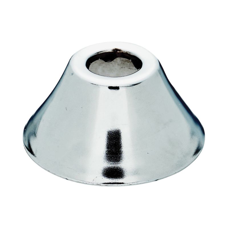 Plumb Pak PP59PC Bath Flange, 4 in OD, For: 1-1/2 in Pipes, Polished Chrome
