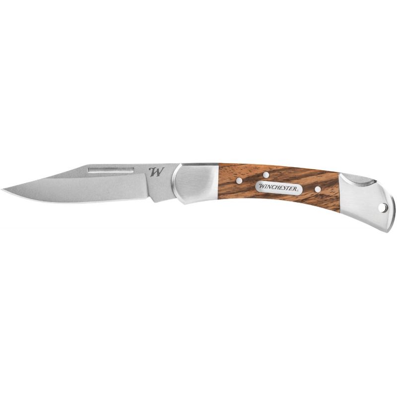 Winchester Lasso Lockback Pocket Knife Wood