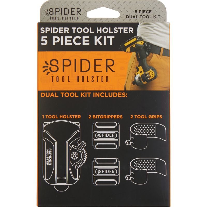 Spider Tool Holster Dual Tool Kit
