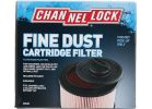 Channellock Fine Dust Vacuum Filter 5 To 25 Gal.