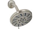 Home Impressions 6-Spray 1.8 GPM Fixed Showerhead