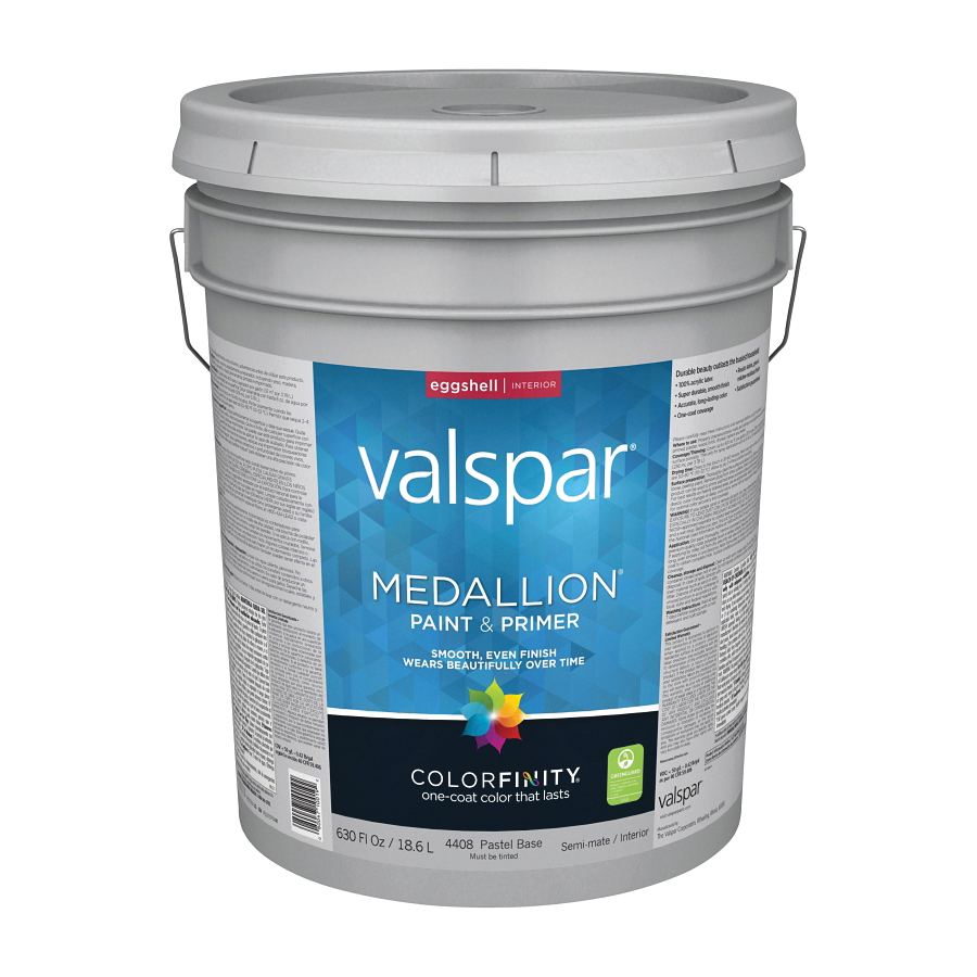 Buy Valspar Medallion 3400 Series 3408-1GAL Interior Paint, Satin