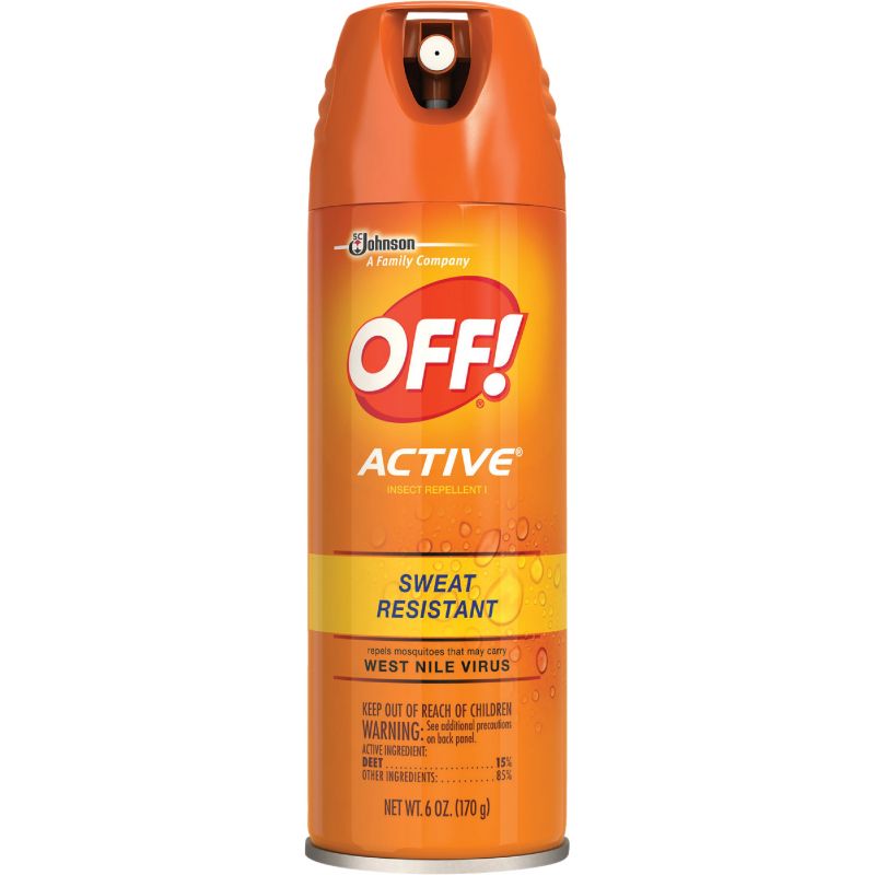 OFF! Active Aerosol Insect Repellent 6 Oz.