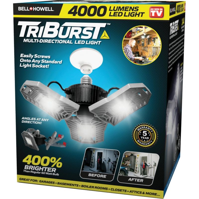 Bell+Howell TriBurst 4000 Lumen LED High-Intensity Replacement Light Bulb
