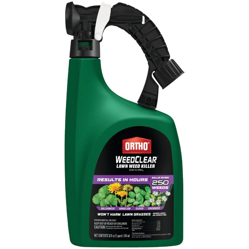 Ortho WeedClear Southern Lawn Weed &amp; Grass Killer 32 Oz., Hose End