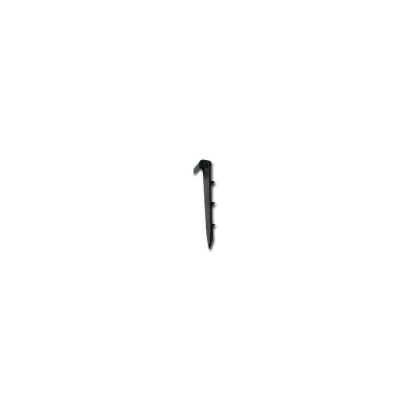 Raindrip R398CT Cleated Tubing Stake, 6 in L, Plastic