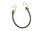Keeper 06192 Bungee Cord, 13/32 in Dia, 18 in L, Rubber, Hook End