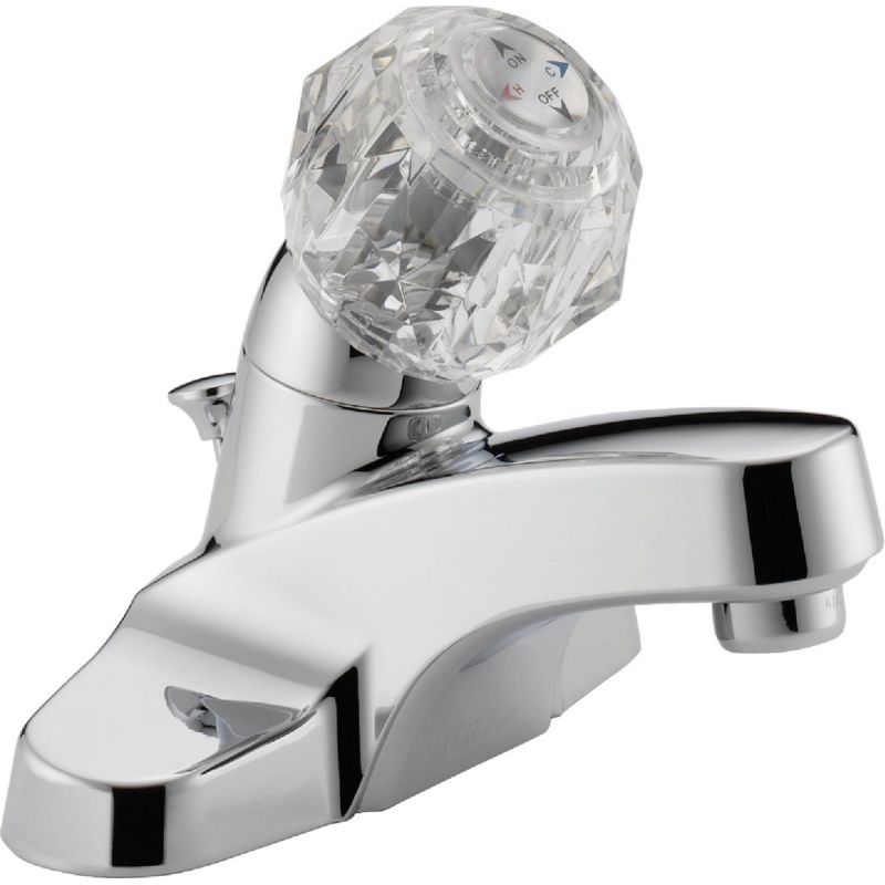 Peerless 1-Handle 4 In. Centerset Bathroom Faucet with Pop-Up