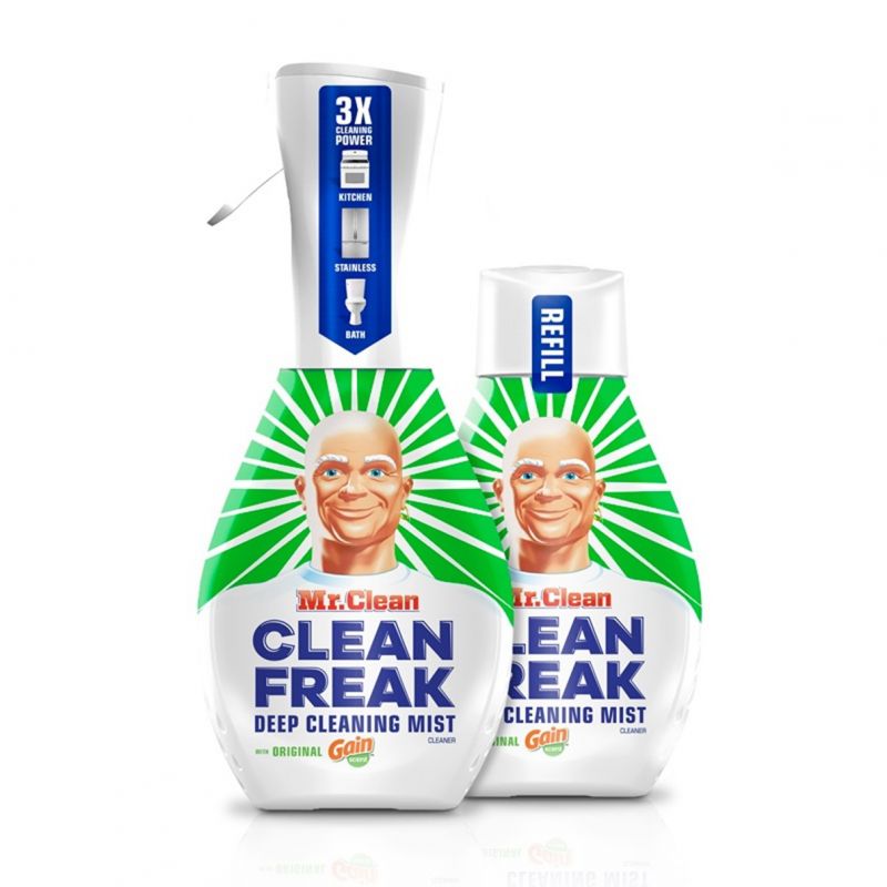 Mr. Clean Clean Freak Mist Spray Refill 16-fl oz Lemon Zest Liquid  All-Purpose Cleaner in the All-Purpose Cleaners department at