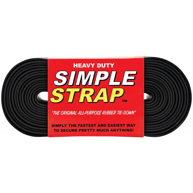 Simple Strap Tie-Down Strap Black