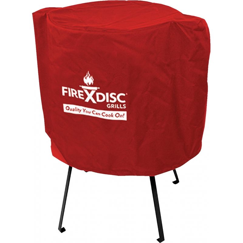 FireDisc Gas Grill Cover Red