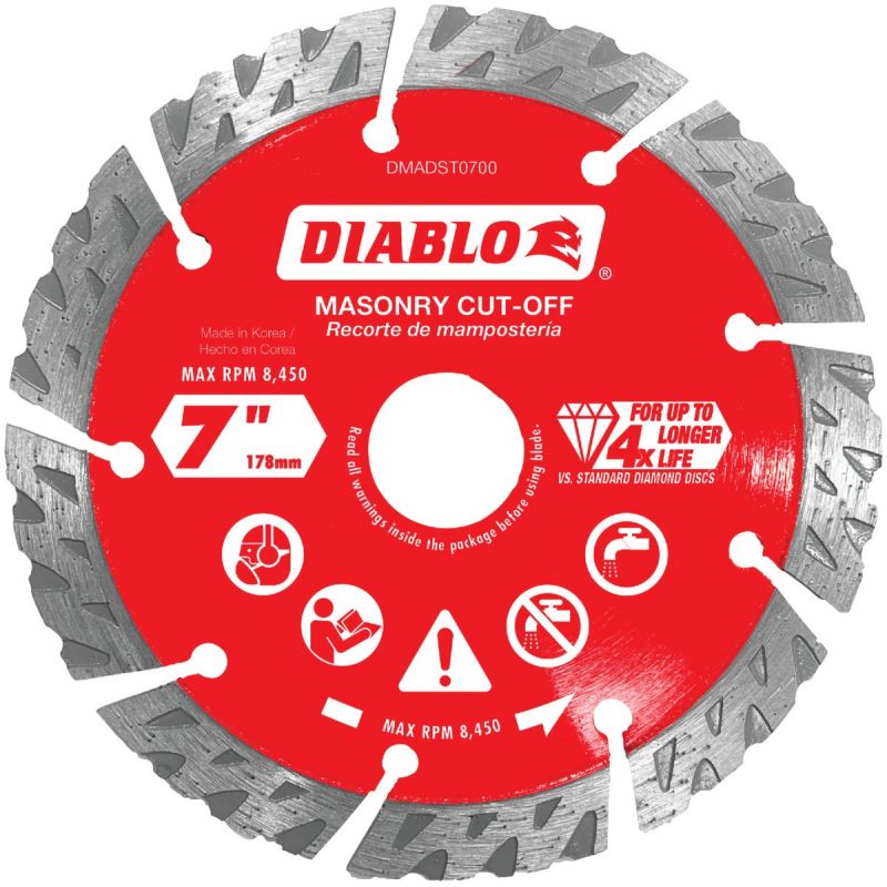 Diablo Segmented Turbo Diamond Blade