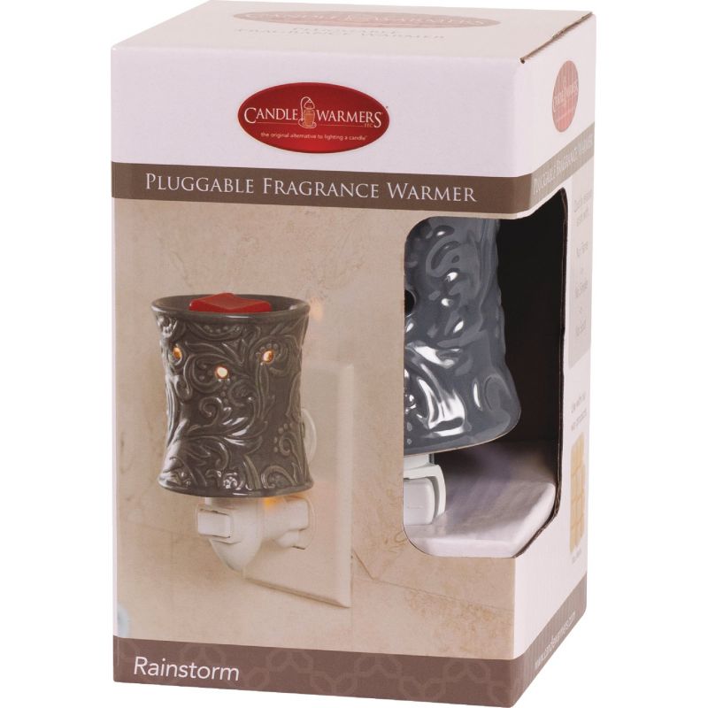 Candle Warmers Pluggable Fragrance Warmer Gray