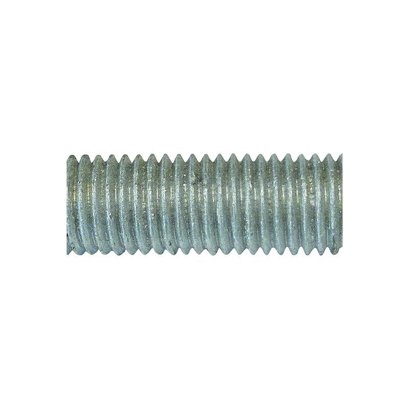 PFC TR-1004 Threaded Rod, 5/8-11 in Thread, 3 ft L, A Grade, Carbon Steel, Galvanized, NC Thread