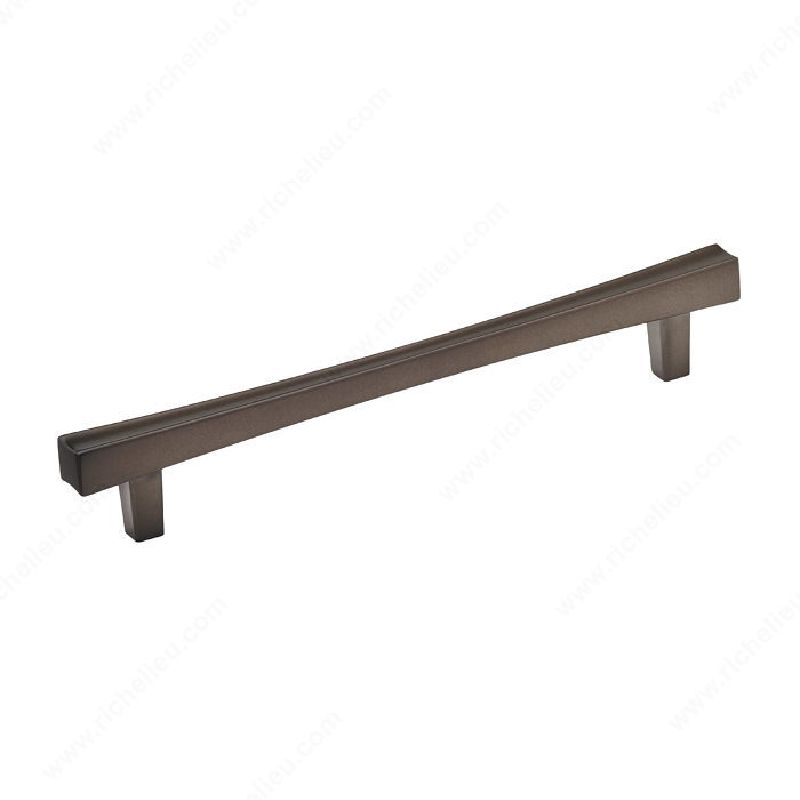 Richelieu BP7227160HBRZ Cabinet Pull, 7-7/8 in L Handle, 1/2 in H Handle, 1-1/4 in Projection, Metal, Honey Bronze Transitional