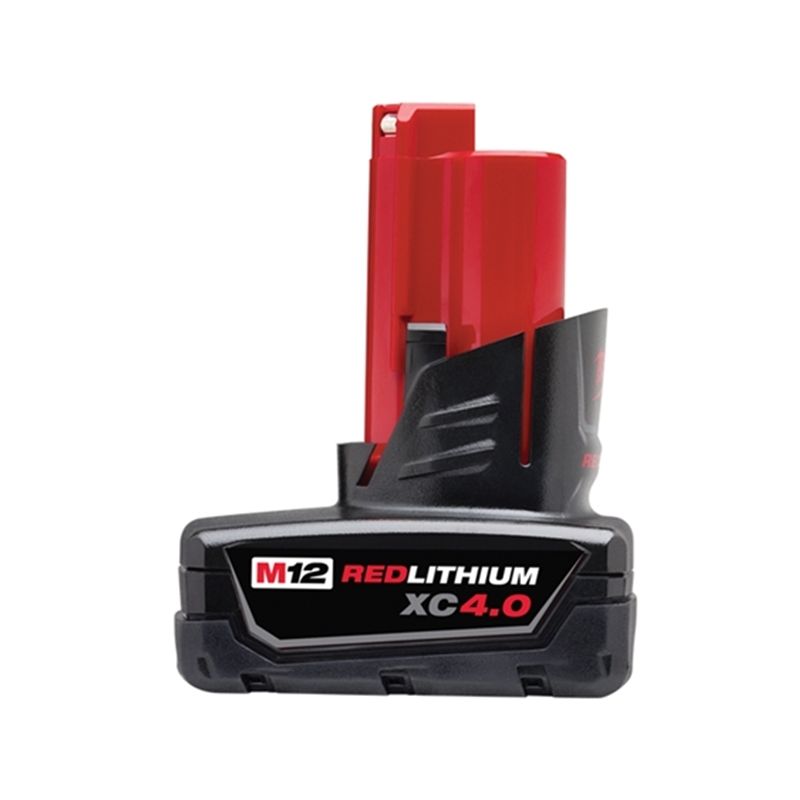 Milwaukee 48-11-2440 Rechargeable Battery Pack, 12 V Battery, 4 Ah