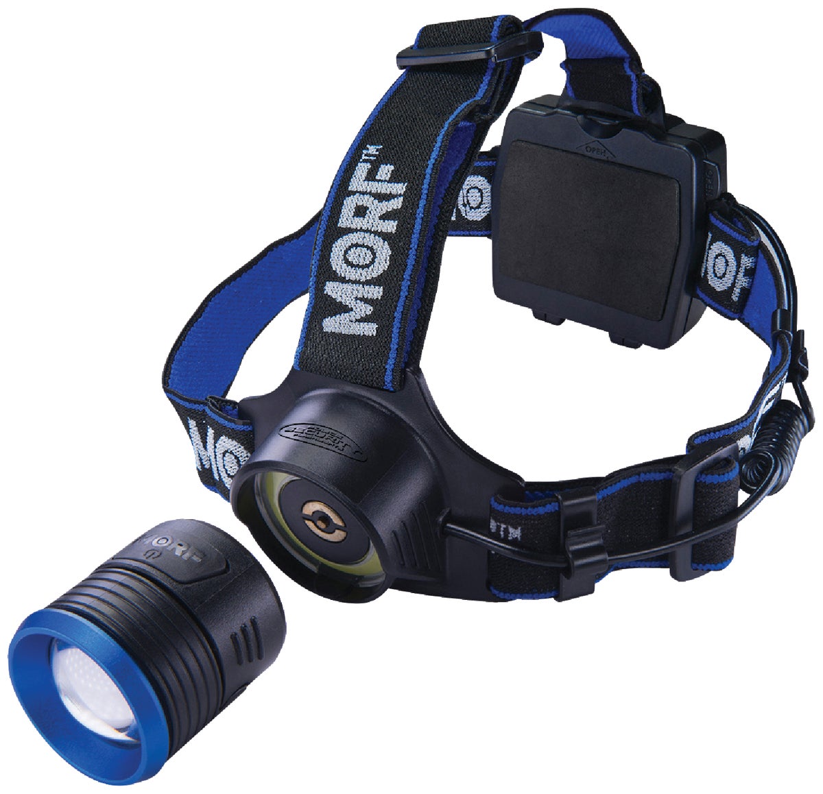 HEADLAMP// RE-chargeable 850 lumens //3modes hi/low/strobe POLICE-SECURITY 