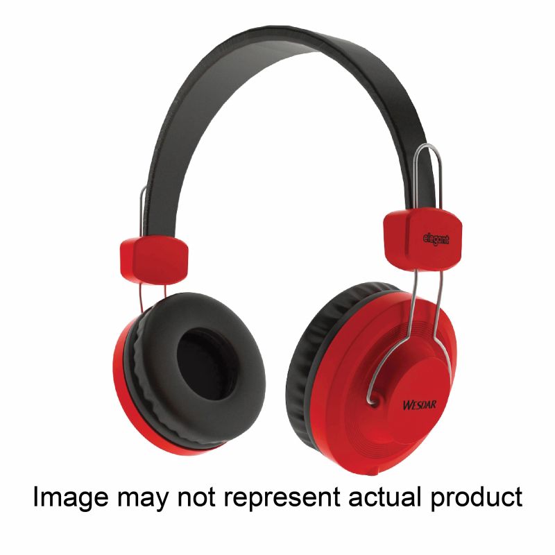 WESDAR BH3-BLACK Headphone, 20 Hz to 20 KHz, 4.2, JR Bluetooth, 112 dB SPL, 10 m Wireless Range, Black Black