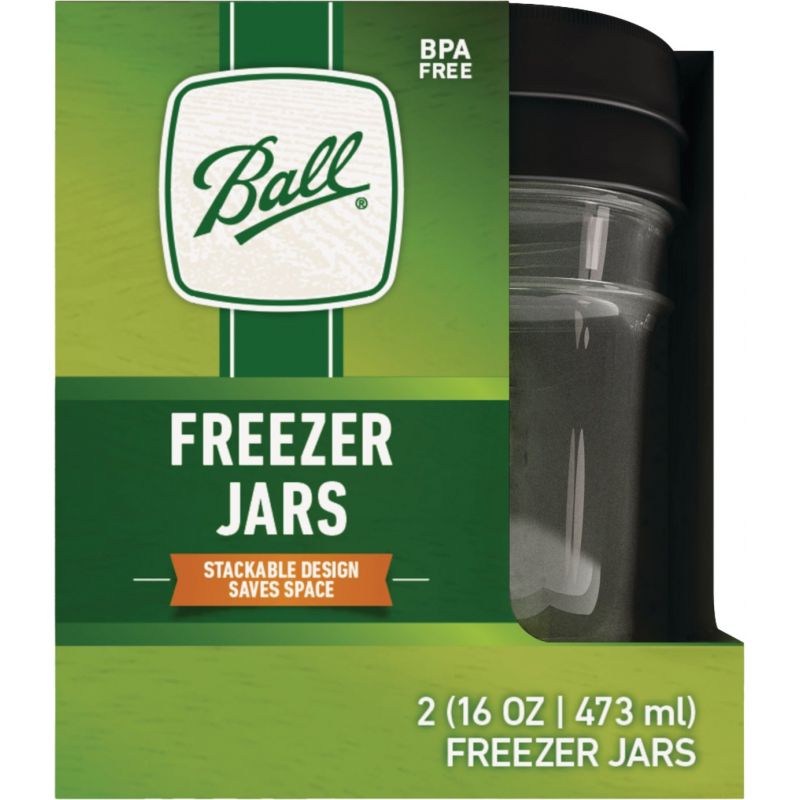 Ball Glass Freezer Jar 16 Oz.
