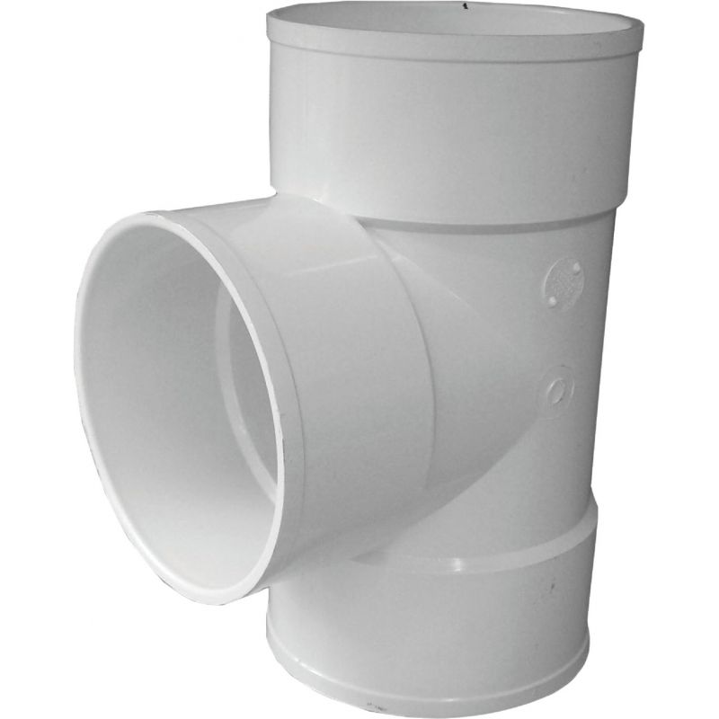 IPEX Canplas PVC Sanitary Bull Nose Tee 6 In.